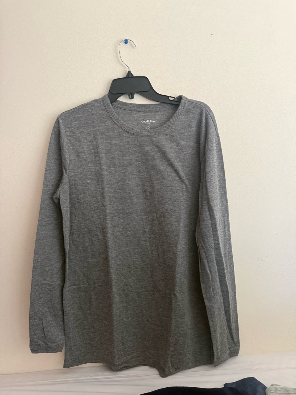 Goodfellow & Co Long-Sleeve Crew Neck Shirt - Gray